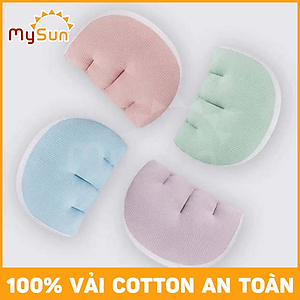 Gối bầu cánh tiên cho bà bầu ôm ngủ kê lưng bụng cao cấp thoải mái bằng vải cotton 100% MySun