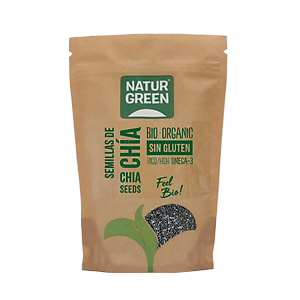 Hạt Chia Hữu Cơ Organic Chia Seeds Bio NaturGreen 200g