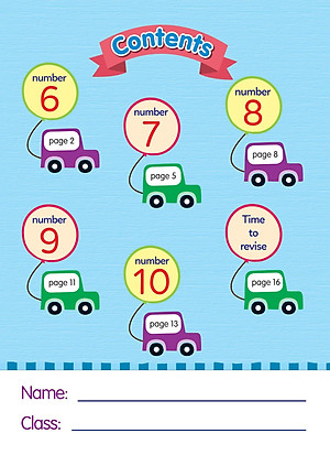 Sách Tiny Paws - Cùng Gấu Con Học Số 123 - Từ 6 Đến 10