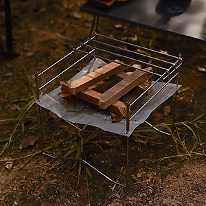 Giá đốt củi dã ngoại gấp gọn Campingmoon Solo-202