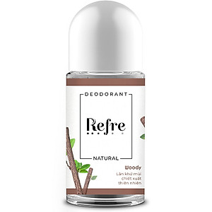 Lăn khử mùi chiết xuất thiên nhiên Refre Natural Woody – Hương Gỗ 40ml