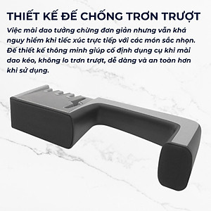 Dụng cụ mài dao kéo đa năng 4 trong 1 DandiHome