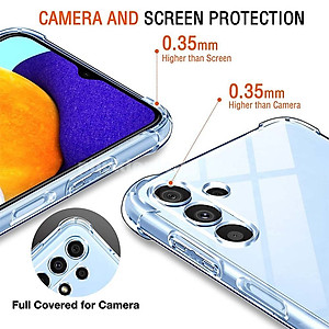 Ốp lưng cho SamSung Galaxy A54 5G trong suốt chống sốc bảo vệ camera sau - Hàng chính hãng