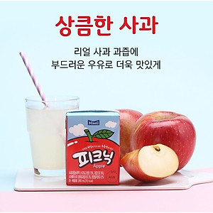 Combo 6 Hộp Nước Trái Cây Vị Táo Picnic Maeil (200ml/hộp)