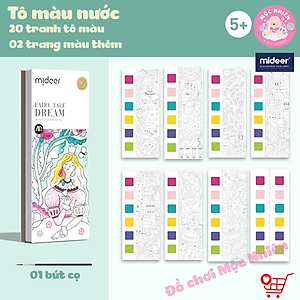 Đồ chơi Tranh tô màu nước Mideer Watercolor Painting