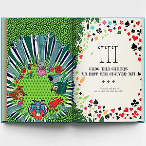 Sách Alice ở xứ sở diệu kì và Alice ở xứ sở trong gương (Bìa cứng)