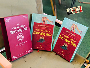(Boxset 2 Cuốn, Bìa cứng) NHẬP MÔN KIM CƯƠNG THỪA - John Powers - Lạc Hải Âm dịch - Thái Hà Books