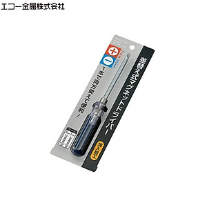 Tua vít cán dài đảo đầu, cách điện Echo Metal 18,3 cm hàng nội địa Nhật Bản