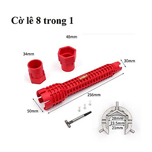 Cờ lê vặn vòi nước đa chức năng tiện dụng, cờ lê hở, cờ lê vặn dây cấp nước
