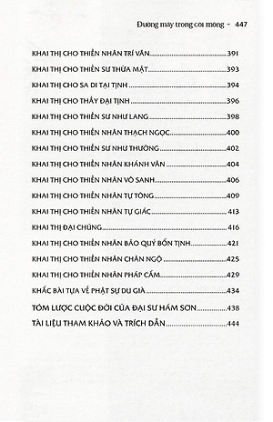 Sách Đường Mây Trong 
Cõi Mộng