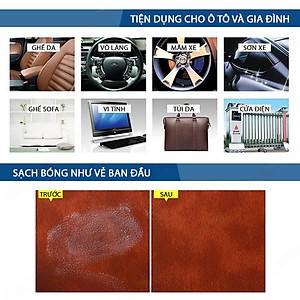 Chai Xịt Vệ Sinh Ghế Da Nội Thất Ô Tô OUFU AF-1101 720ml