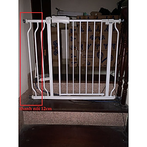 Thanh chắn cửa umoo, thanh chắn cầu thang Umoo an toàn cho Bé [74x85cm]