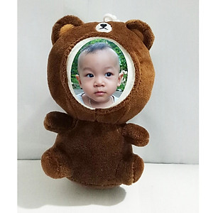 Gấu bông in ảnh theo yêu cầu (GIÁ ĐÃ KÈM ẢNH IN)