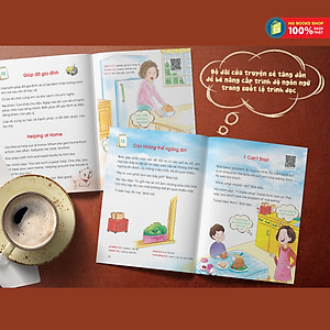 One Story A Day - Sách song ngữ cho bé, 12 cuốn truyện - 365 câu chuyện phát triển trí tuệ và nuôi dưỡng tâm hồn - Tặng kèm file nghe & note từng vựng