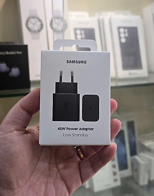 Củ sạc samsung 45W Hàng chính hãng (Không Kèm cáp)