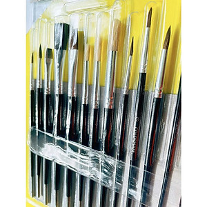 Bộ 15 Cây Cọ Vẽ CM-15BRS
