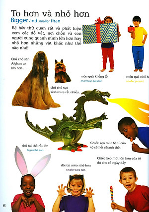 Sách Lớp Học Vui Về Kích Thước - Sizes
