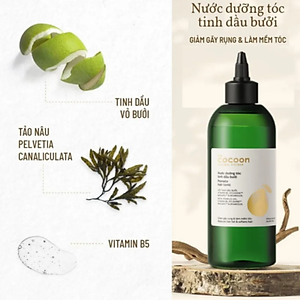 Nước dưỡng tóc tinh dầu bưởi Cocoon 310ml