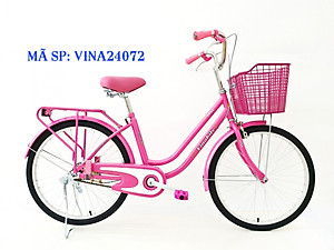 Xe đạp mini Vinabike 24inch nan thưa, phù hợp với người cao từ 1m30 đến 1m60