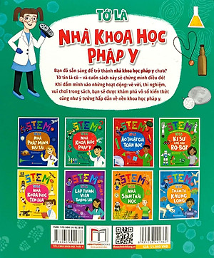 Sách Stem - Tớ Là Nhà Khoa Học Pháp Y