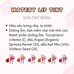 Son Tint Dạng Kem Bóng Daisy Doll By Mary Quant Nhật Bản Cho Đôi Môi Mọng Nước, Căng Mướt O-01 Peach Coral 5g
