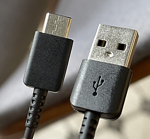 Cáp sạc nhanh USB 2.0 Type C  dùng cho điện thoại Android Samsung Galaxy S, Galaxy Note 8.9.10 - hàng chính hãng 