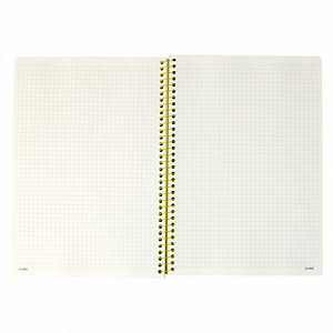 Sổ lò xo đơn Klong Caro (6 x 6) mm A4 - 200 trang; MS 590