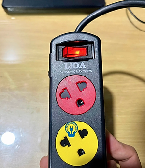 Ổ Cắm Kéo Dài 6S LIOA 6S3 (Dây 3m)