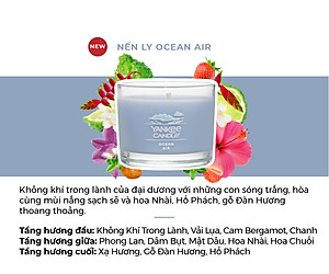 Nến ly mini Yankee Candle (37g) - Ocean Air