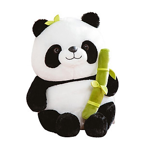 Gấu Bông Thú Bông Panda Gấu Trúc Trong Ống Tre Siêu Dễ Thương Quà Tặng Đáng Yêu