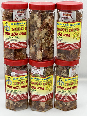 Đặc sản Phan Thiết - Ghẹ Sữa Rim Hộp (Gói) 200 Gram Đã Chế Biến Ăn Liền Ngon Ơi Là Ngon. Hạn Sử Dụng 12 Tháng Kể Từ Ngày Đặt Hàng - OCOP 4 Sao