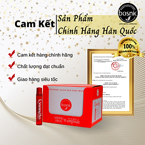 Huyết Thanh Phục Hồi Tóc Hư Tổn Shining Plus BOSNIC 13ML