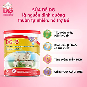 [Tặng 1 Bộ Lego] Combo 2 Lon Sữa Dê Công Thức DG-3 400g (HSD: 10/2025)