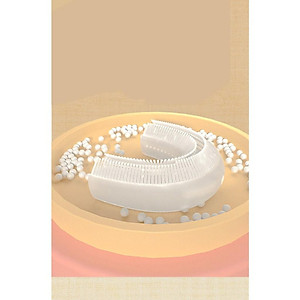 Bàn Chải Đánh Răng Silicon Hình Chữ U Cho Trẻ Em MINIIN - Cho Bé Từ 2 - 6 Tuổi