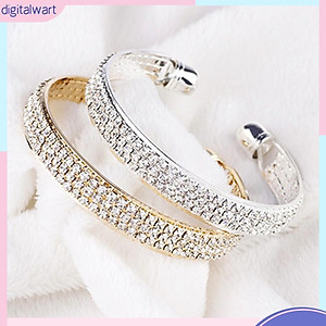 Vòng tay trang sức đính đá sang trọng cho nữ