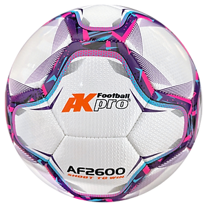 Bóng đá AKpro AF2600 Tím số 4,5 - Tặng kim bơm