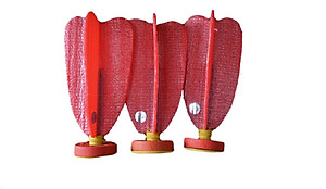 Hộp 6 quả cầu đá thi đấu ĐLS cánh xốp không thấm nước, đạt tiêu chuẩn thi đấu quốc tế, được các trường học, câu lạc bộ sử dụng nhiều trong thi đấu.