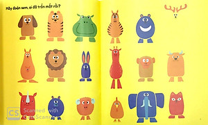 Sách Ehon Thông Minh Cho Trẻ Mẫu Giáo : Ai Đang Trốn Ấy Nhỉ?