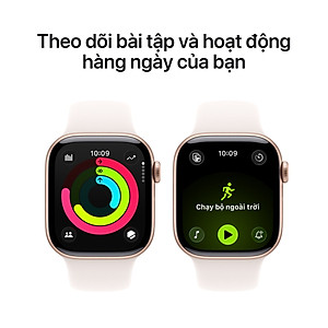 Apple Watch Series 11 GPS (Viền nhôm, dây cao su)