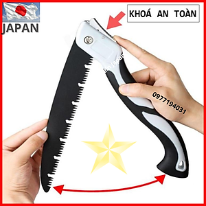 Cưa cành cây cưa gỗ gấp gọn bằng thép không gỉ sản xuất tại NHẬT BẢN