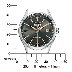 Đồng Hồ Citizen C7 Dây Thép Không Gỉ NH8394-70H - Mặt Đen