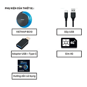[Nhập Mã TIKISMEV5] Vietmap BS10 Box Android kết nối màn hình xe ô tô - Tặng Vietmap Live 3 năm - CarPlay và Android Auto thế hệ mới - SMEV Phân Phối