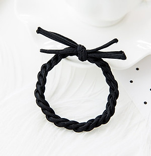 Dây thun cột buộc tóc nữ - Combo 6 cái (màu ngẫu nhiên)