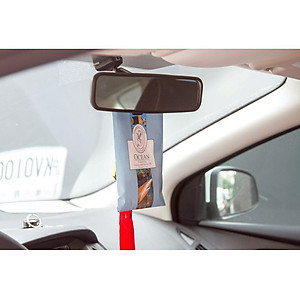 Combo 5 Túi Thơm Hương Hoa Thảo Mộc Thiên Nhiên Treo Tủ Quần Áo Khử Mùi, Đuổi Côn Trùng