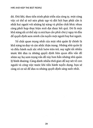 Bí Quyết Tuyển Dụng & Đãi Ngộ Người Tài (Tái Bản)