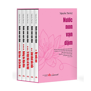 Hộp sách Nước non vạn dặm - Trọn bộ 5 tập