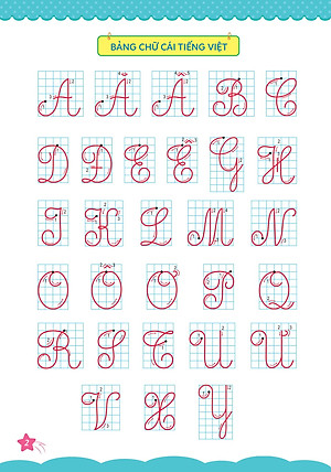 Sách Cùng Khủng Long Tập Viết Chữ Cơ Bản - Chữ Cái Tiếng Việt Viết Hoa - Quyển 6 - Sticker Bé Trai