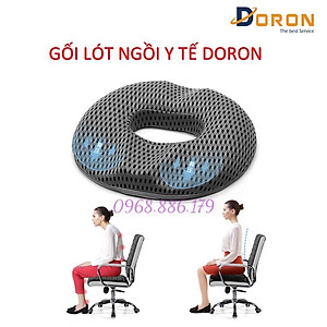 Gối Lót Ngồi Chữ O Công Thái Học Doron Thoáng Khí, Giảm Đau Xương Cụt, Ê Mỏi Mông Cho Dân Văn Phòng, Bà Bầu
