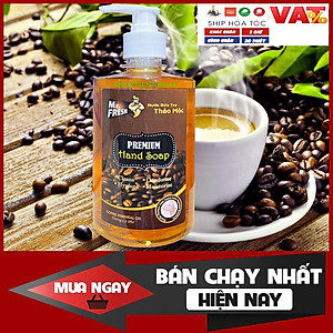 Nước rửa tay thảo mộc Premium Hand Soap Mr Fresh 500ml - an toàn cho da tay