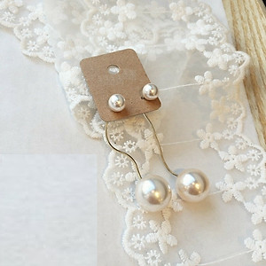 Bông Tai Ngọc Trai phối nhỏ to Hot Trend